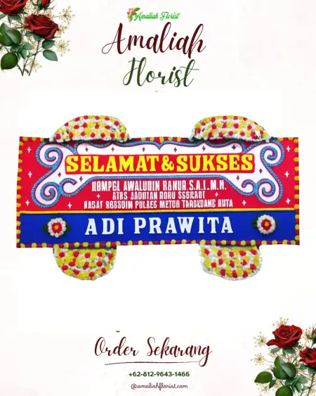 Papan Bunga Ucapan Selamat Tayu Kulon